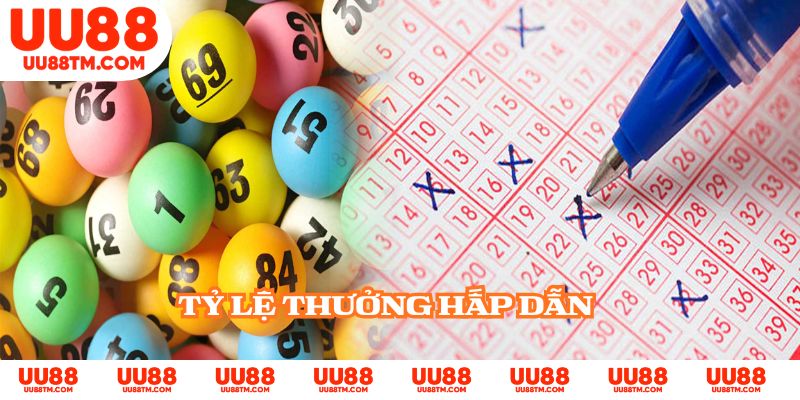 Tỷ lệ thưởng hấp dẫn